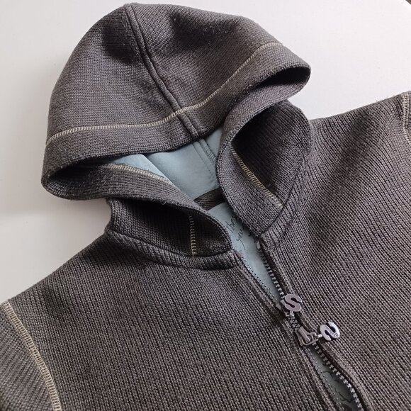 Desigual Dual Zipper Knit Hoodie - Picture 3 of 15
